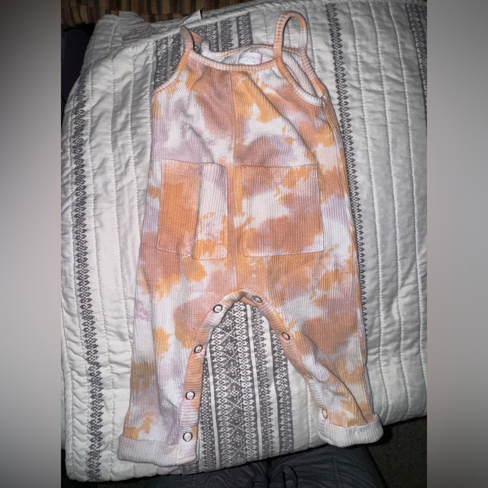 Grayson mini tie dye jumpsuit